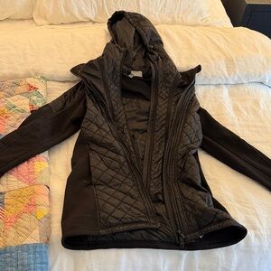 Athleta Women's Black Quilted Jacket